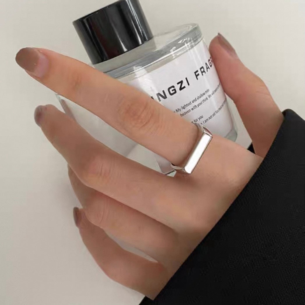 modern flat ring