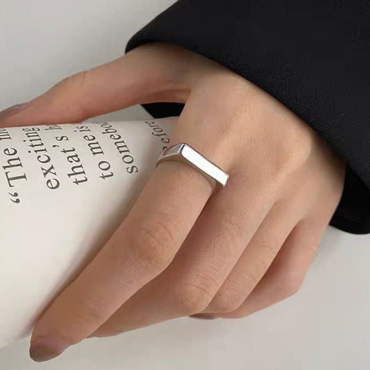 modern flat ring