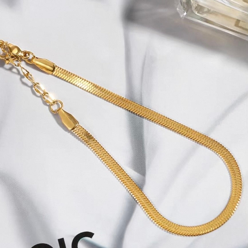 snake chain bracelet