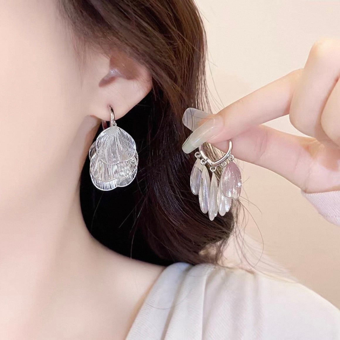 layered petal pierce