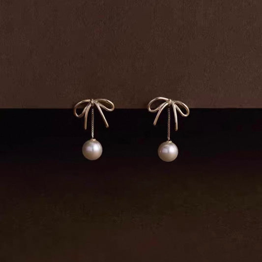 ribbon pearl pierce