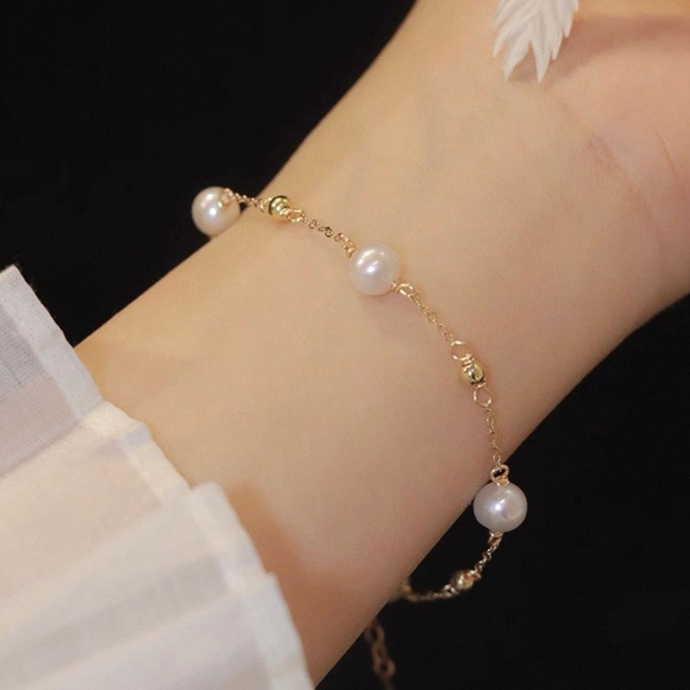 twinkle pearl bracelet