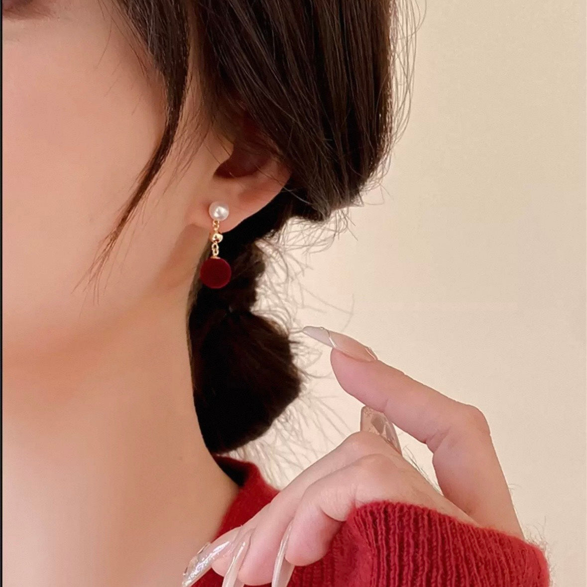 velvet rouge ball pierce