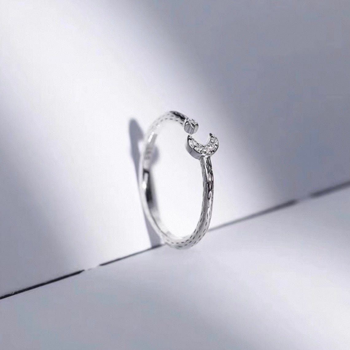 moon & star ring