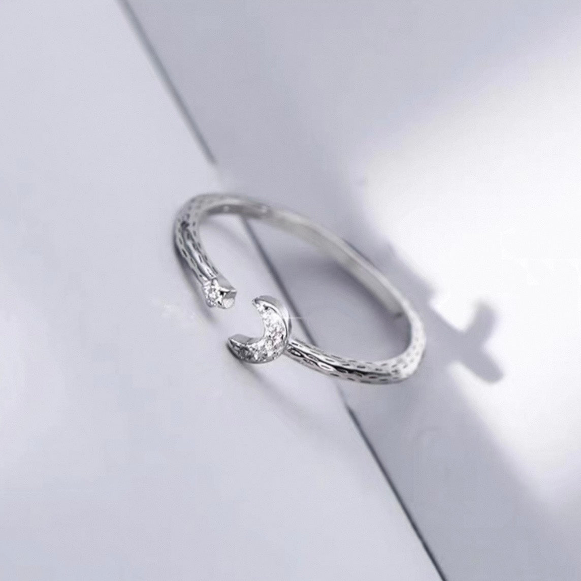 moon & star ring