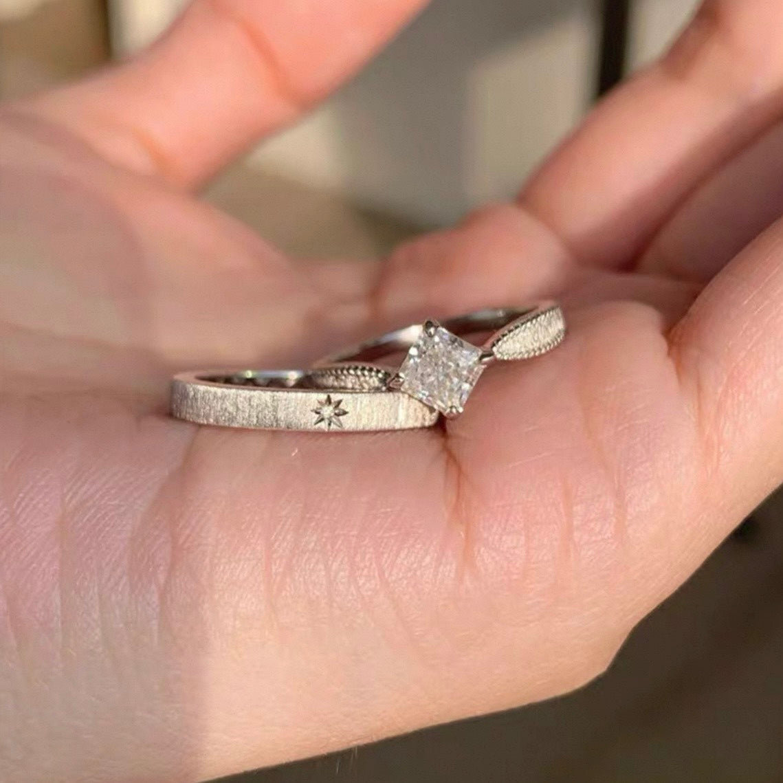 antique crown ring