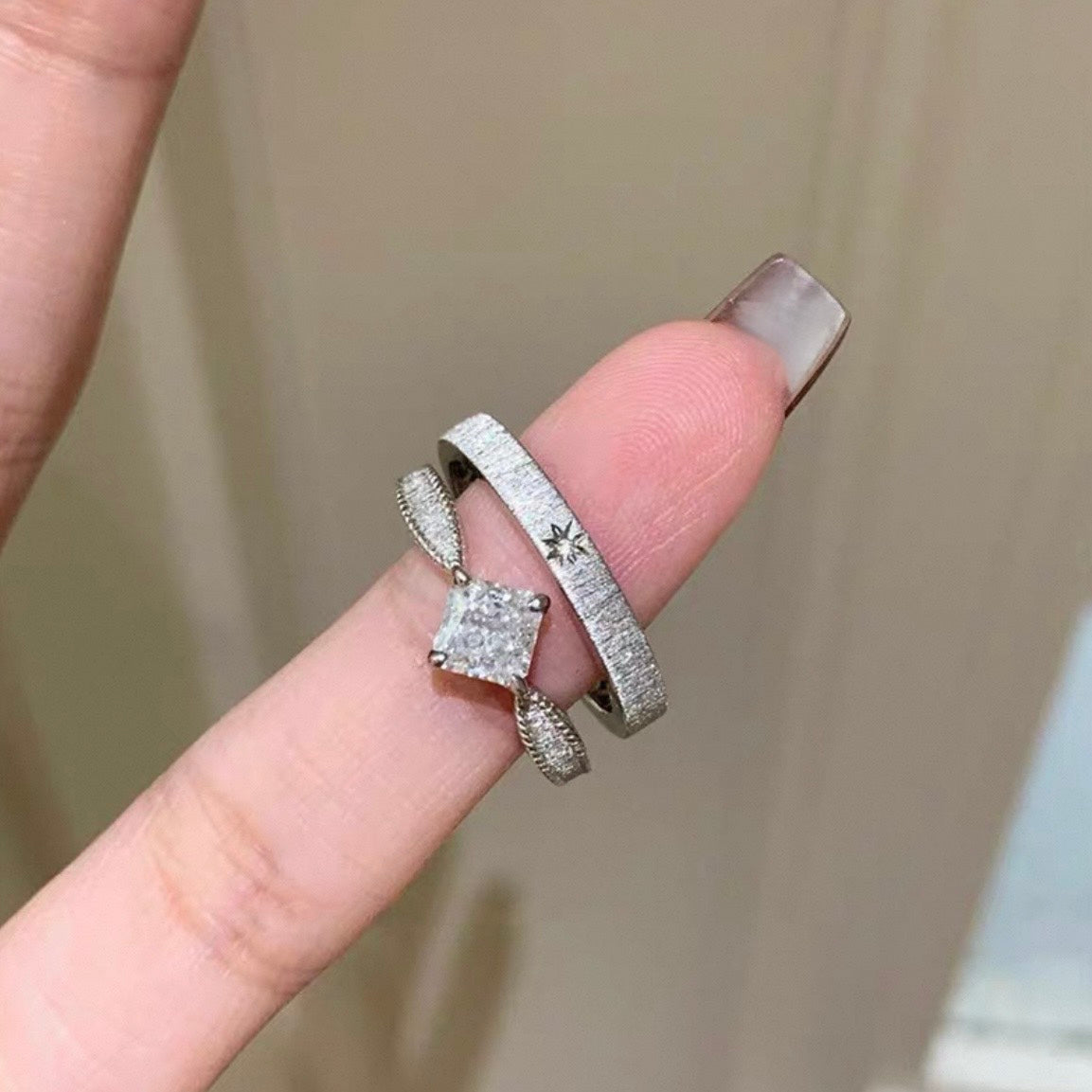 antique crown ring