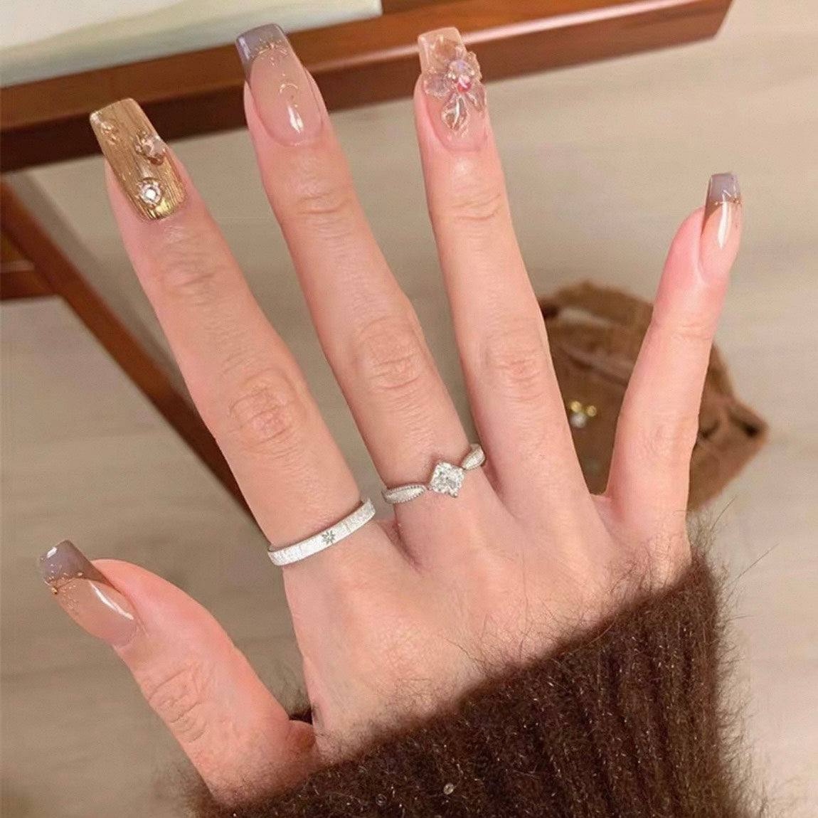 antique crown ring