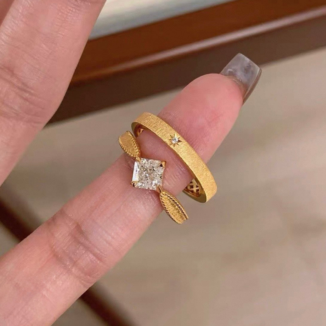 antique crown ring