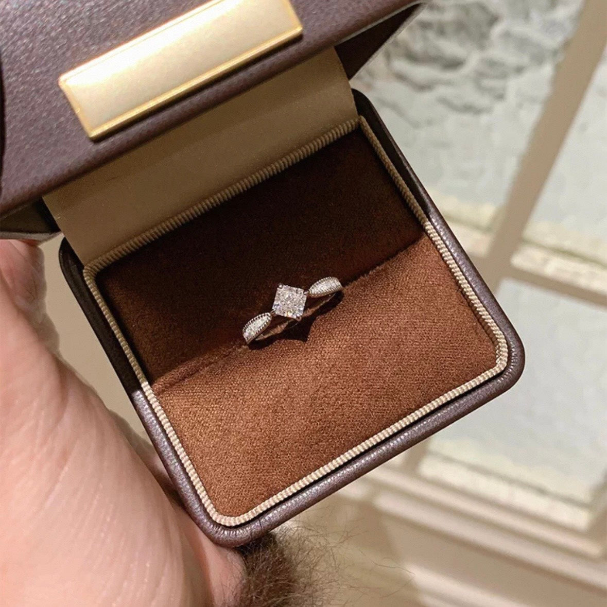 antique crown ring