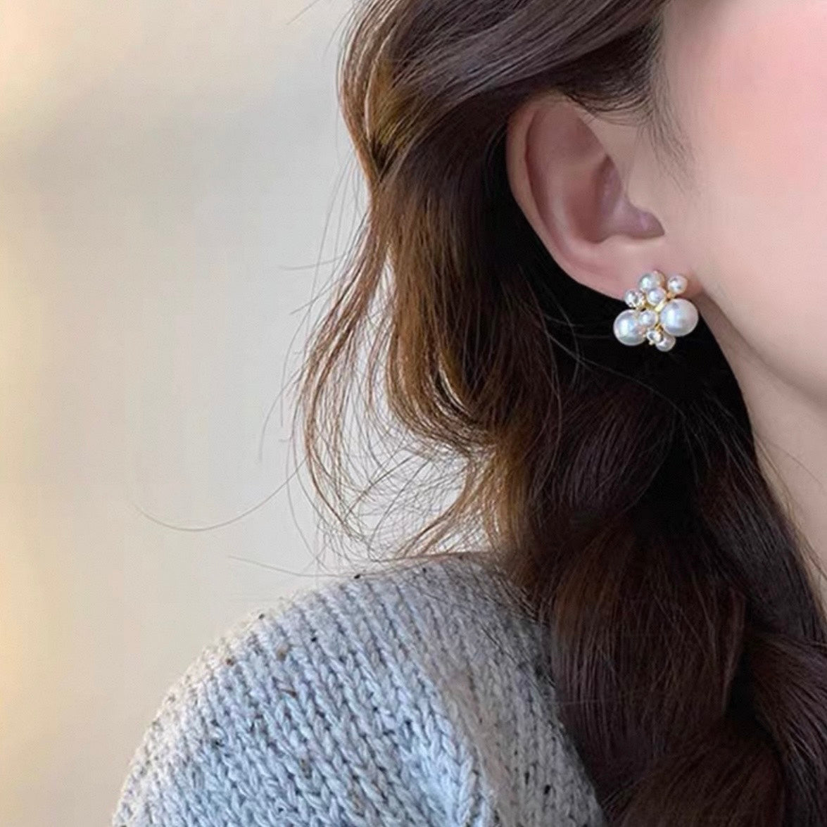 pearl bouquet pierce