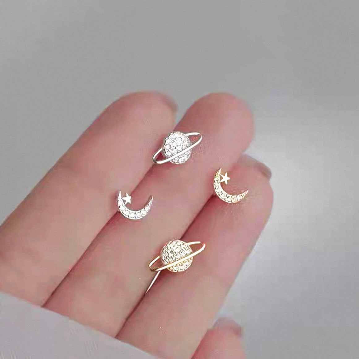 moon & planet pierce