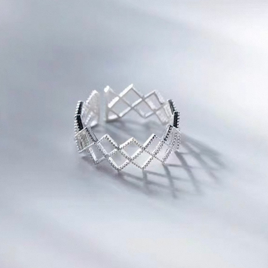 diamond frame ring