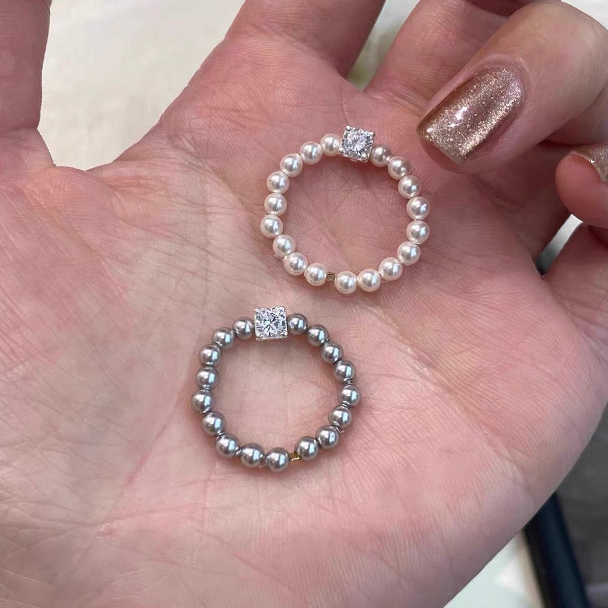 pearl glow ring