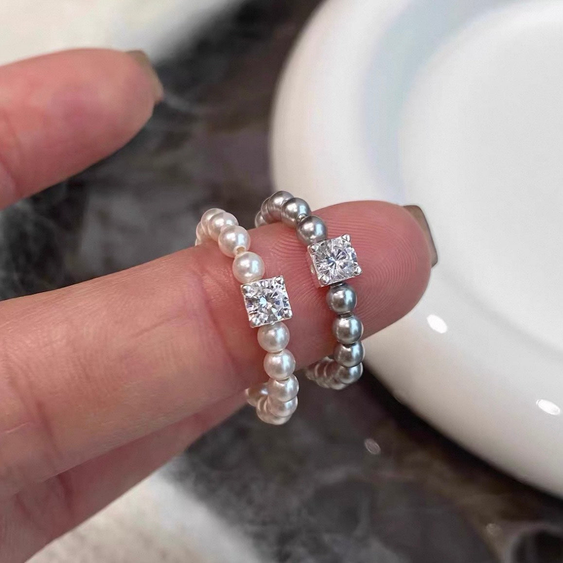 pearl glow ring