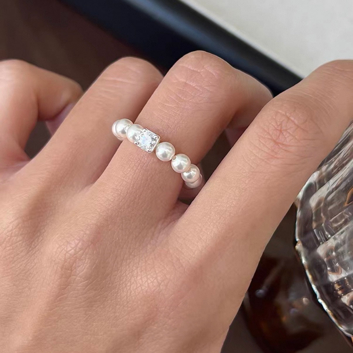 pearl glow ring