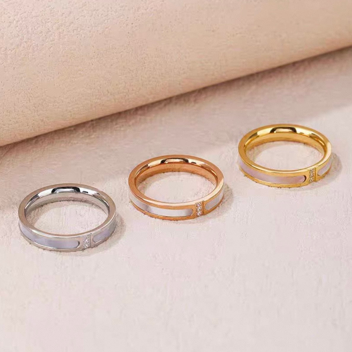 shell line ring