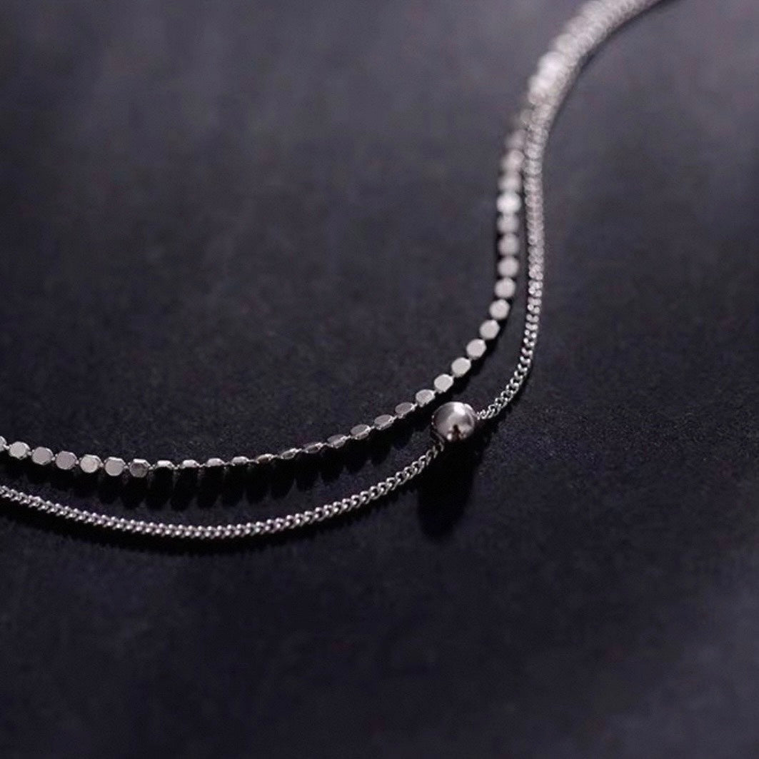 silky dot double bracelet