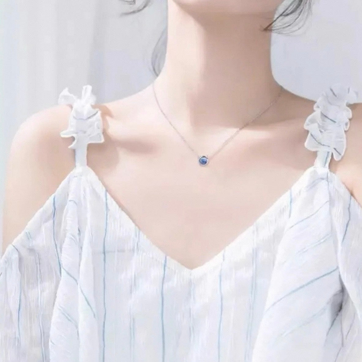 blue ocean necklace