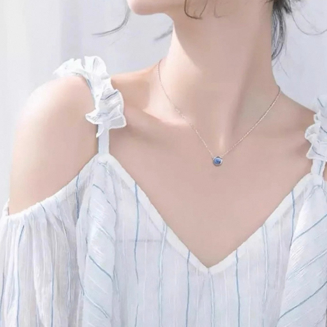 blue ocean necklace