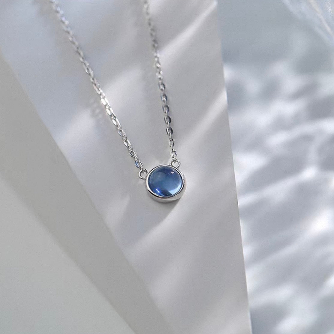 blue ocean necklace
