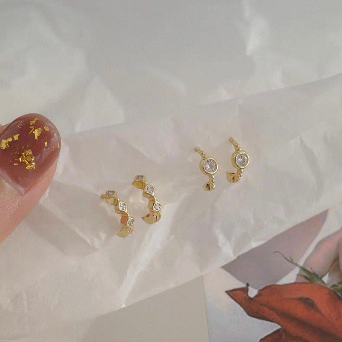 petit lumi hoop pierce