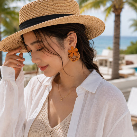 rattan flower pierce