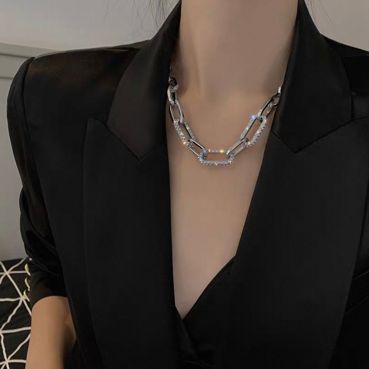 big gold chain necklace