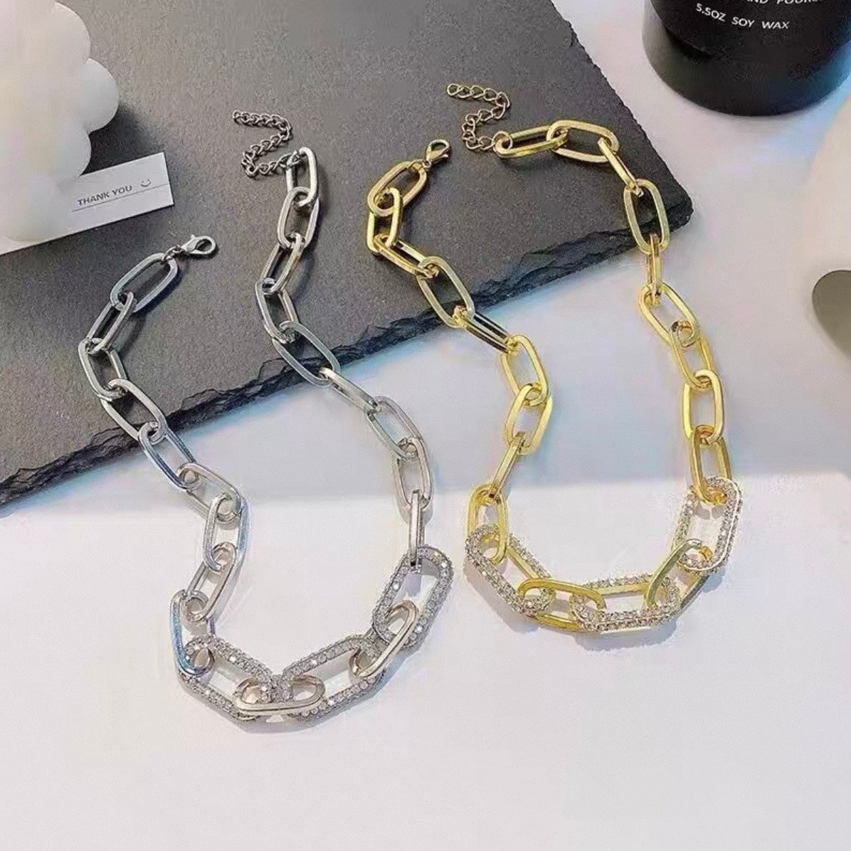 big gold chain necklace