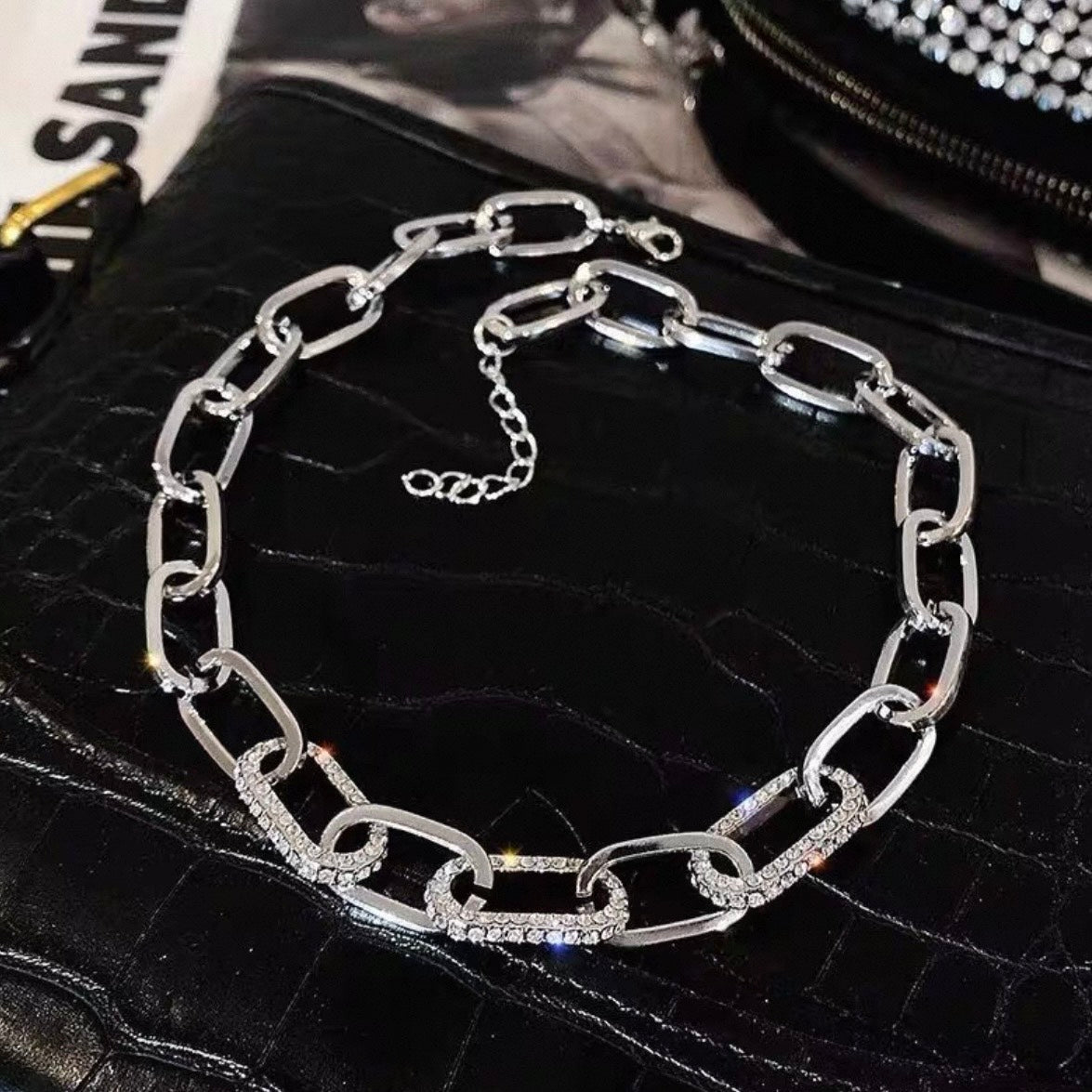 big gold chain necklace