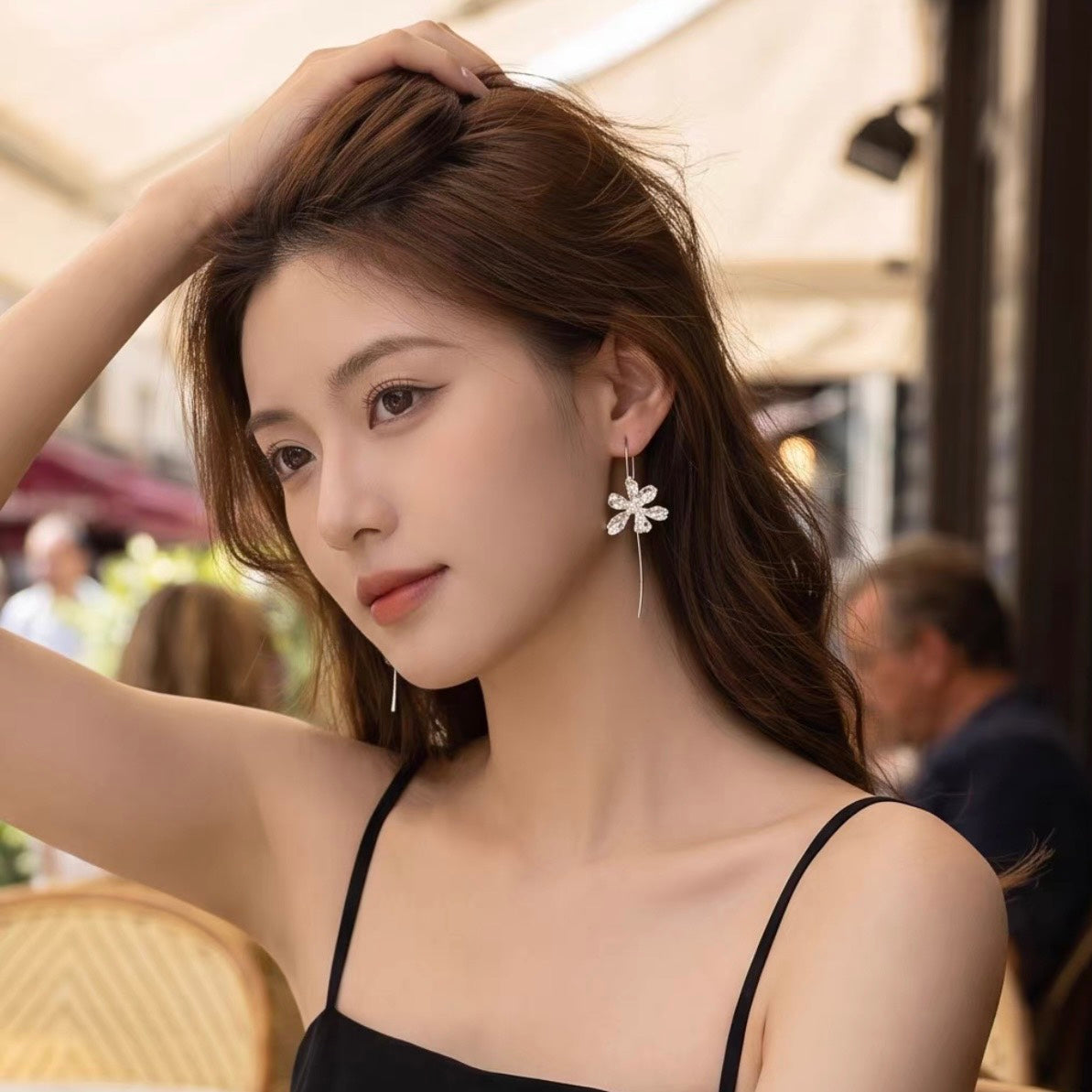 metal flower line pierce